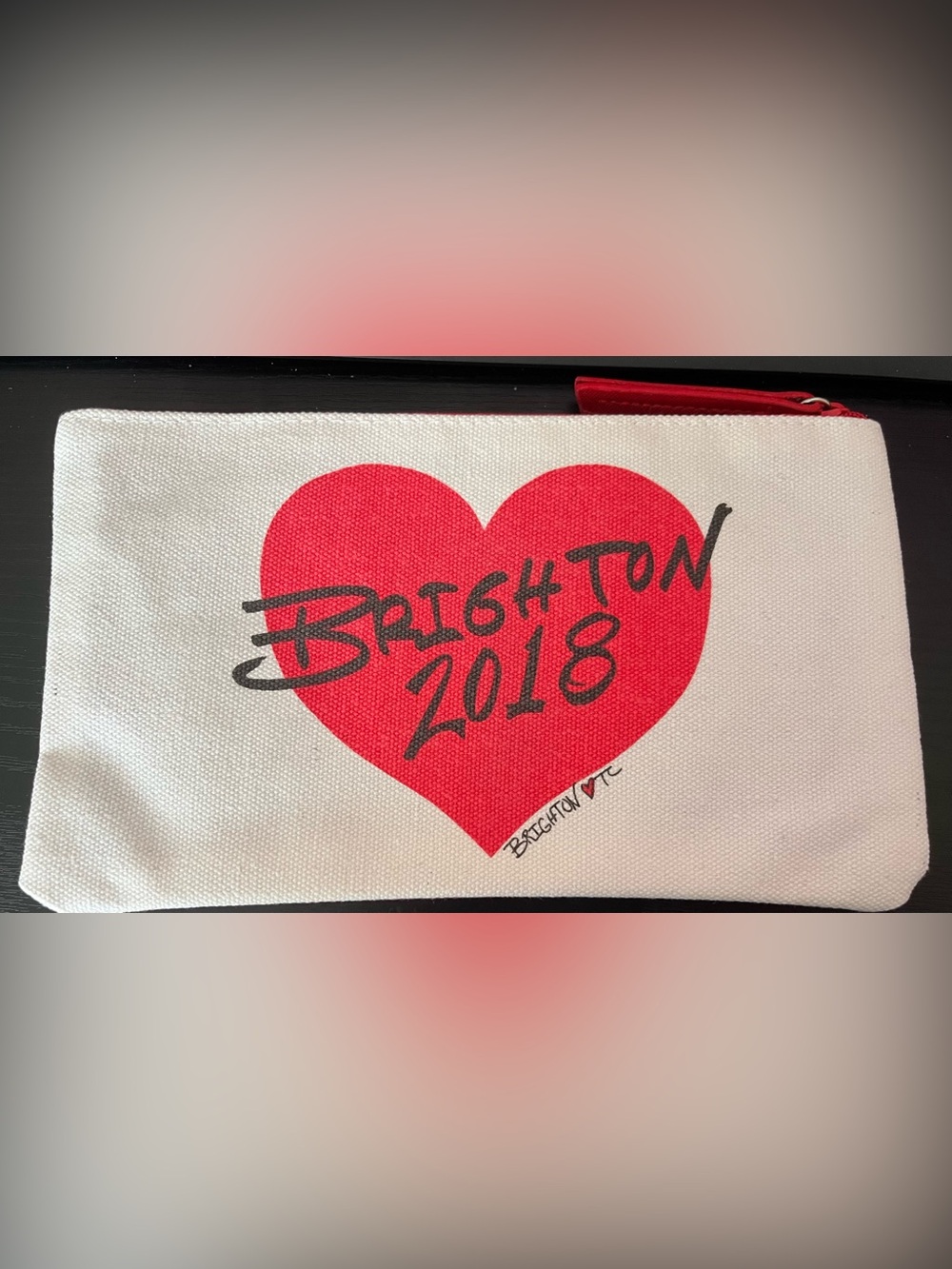 Brighton 2018 Fashionista Canvas Zip Pouch - Picture 2 of 3